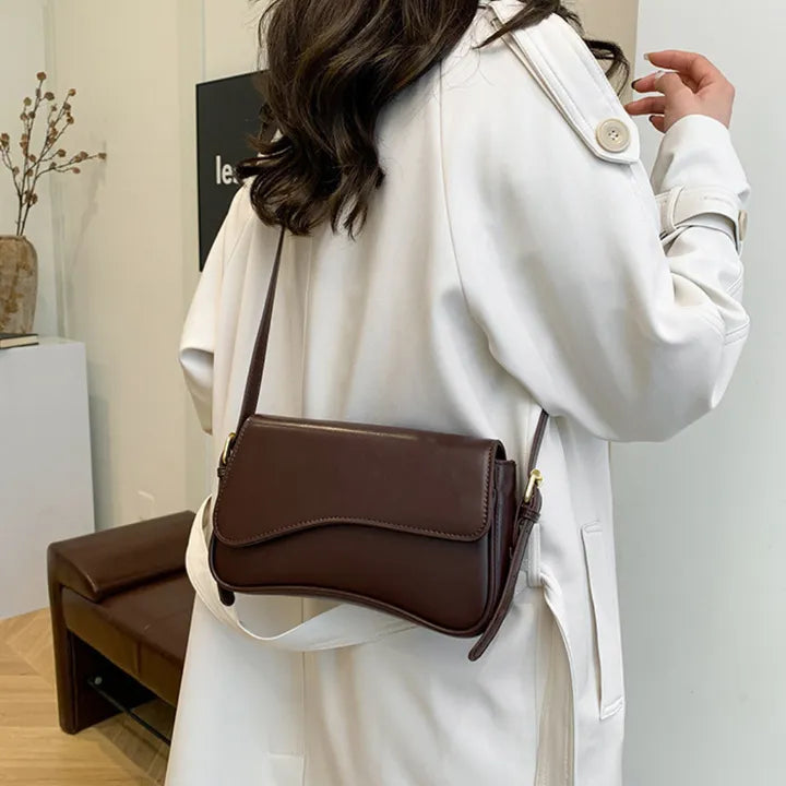 Sévrine Vegan Leather Crossbody Bag
