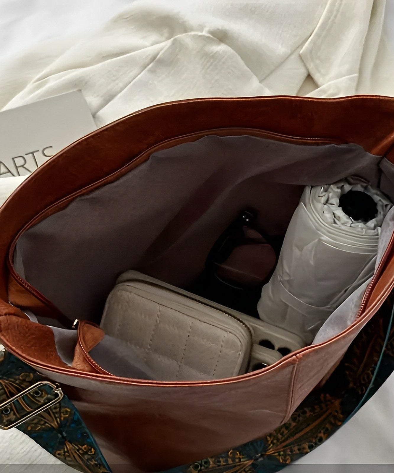 Castille Vegan Leather Crossbody Bag