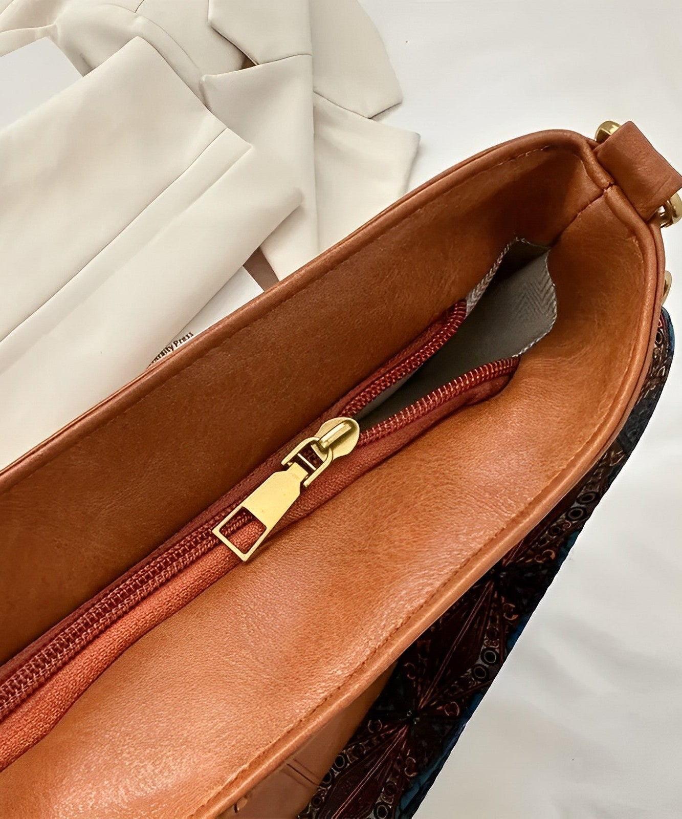 Castille Vegan Leather Crossbody Bag