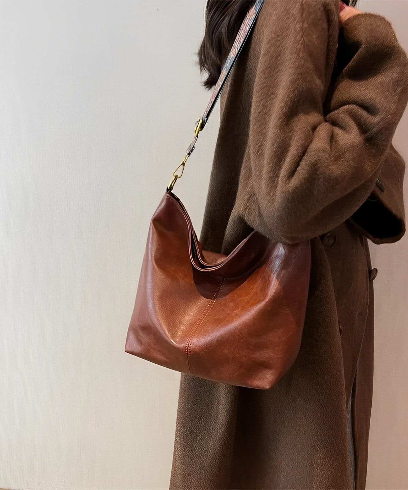 Castille Vegan Leather Crossbody Bag