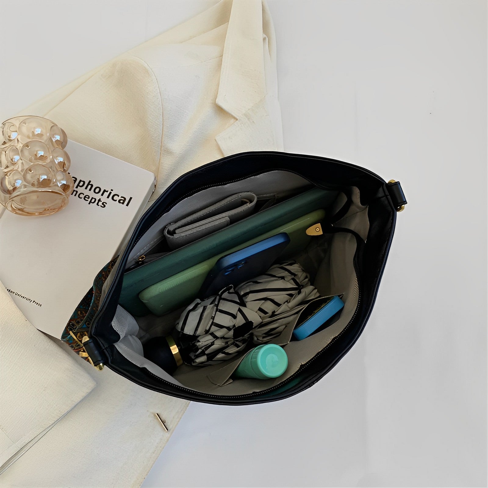 Castille Vegan Leather Crossbody Bag