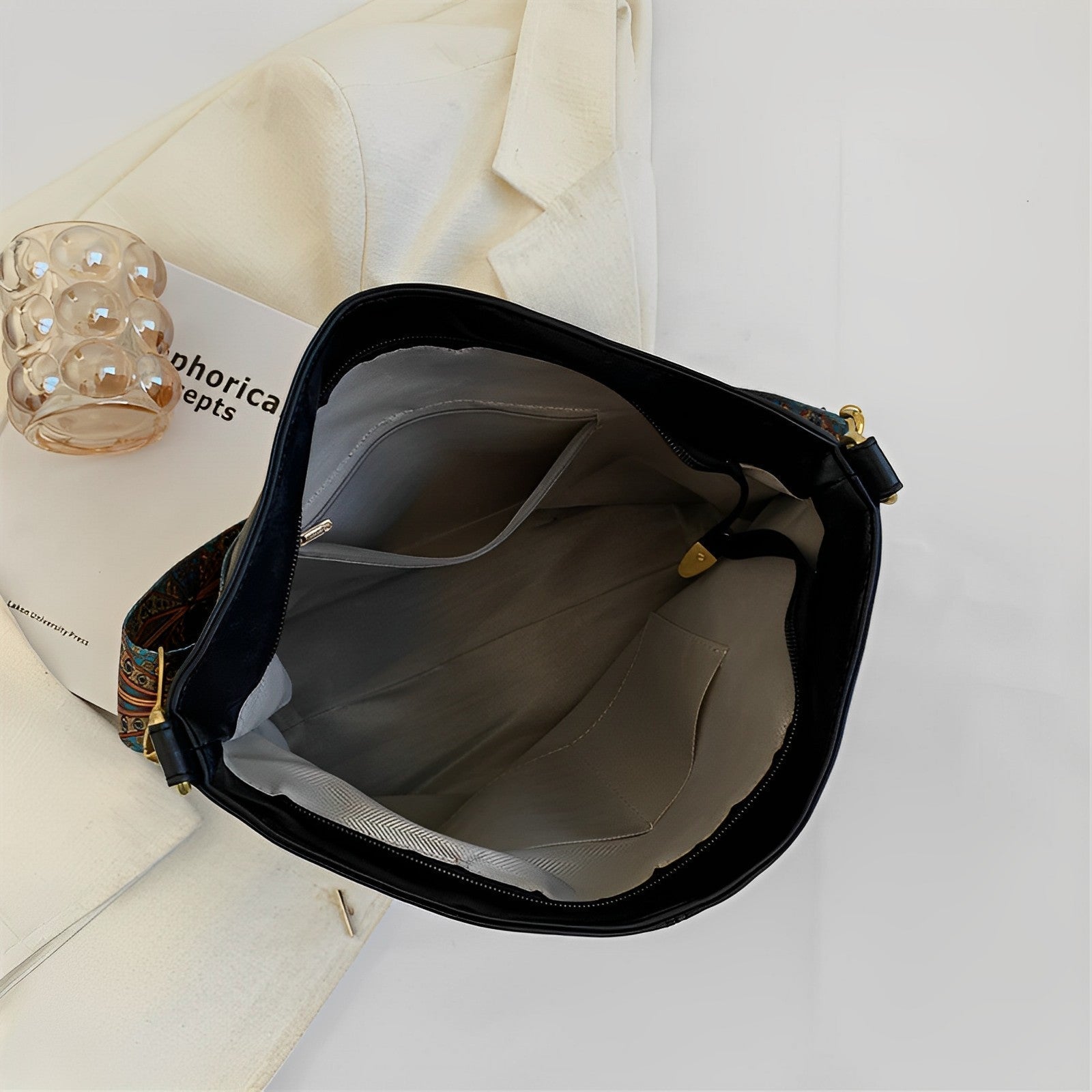 Castille Vegan Leather Crossbody Bag