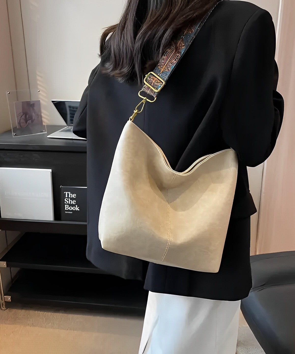 Castille Vegan Leather Crossbody Bag