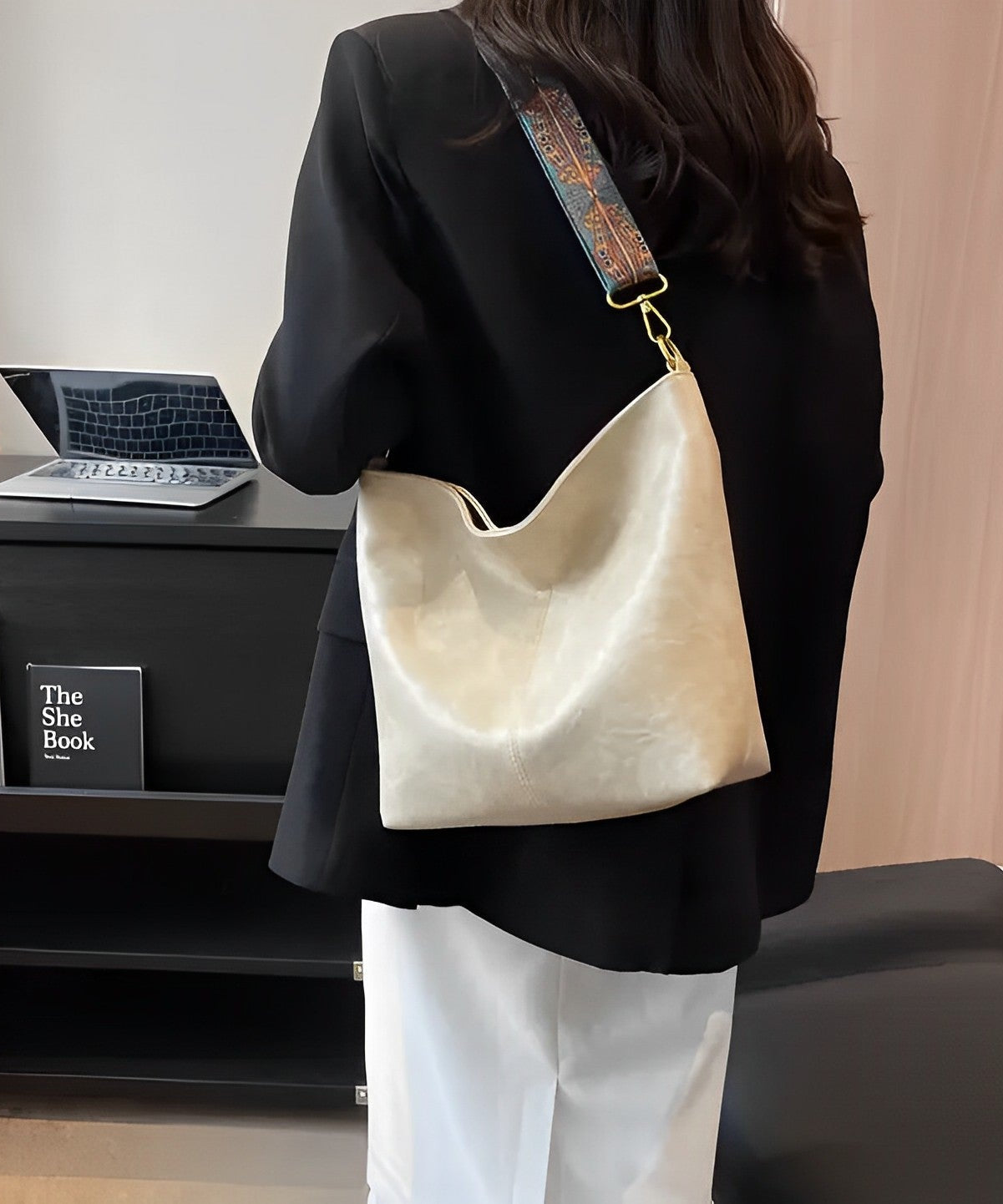 Castille Vegan Leather Crossbody Bag