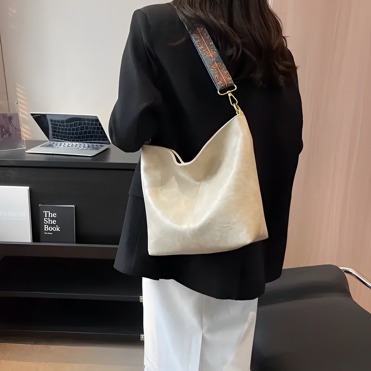 Castille Vegan Leather Crossbody Bag