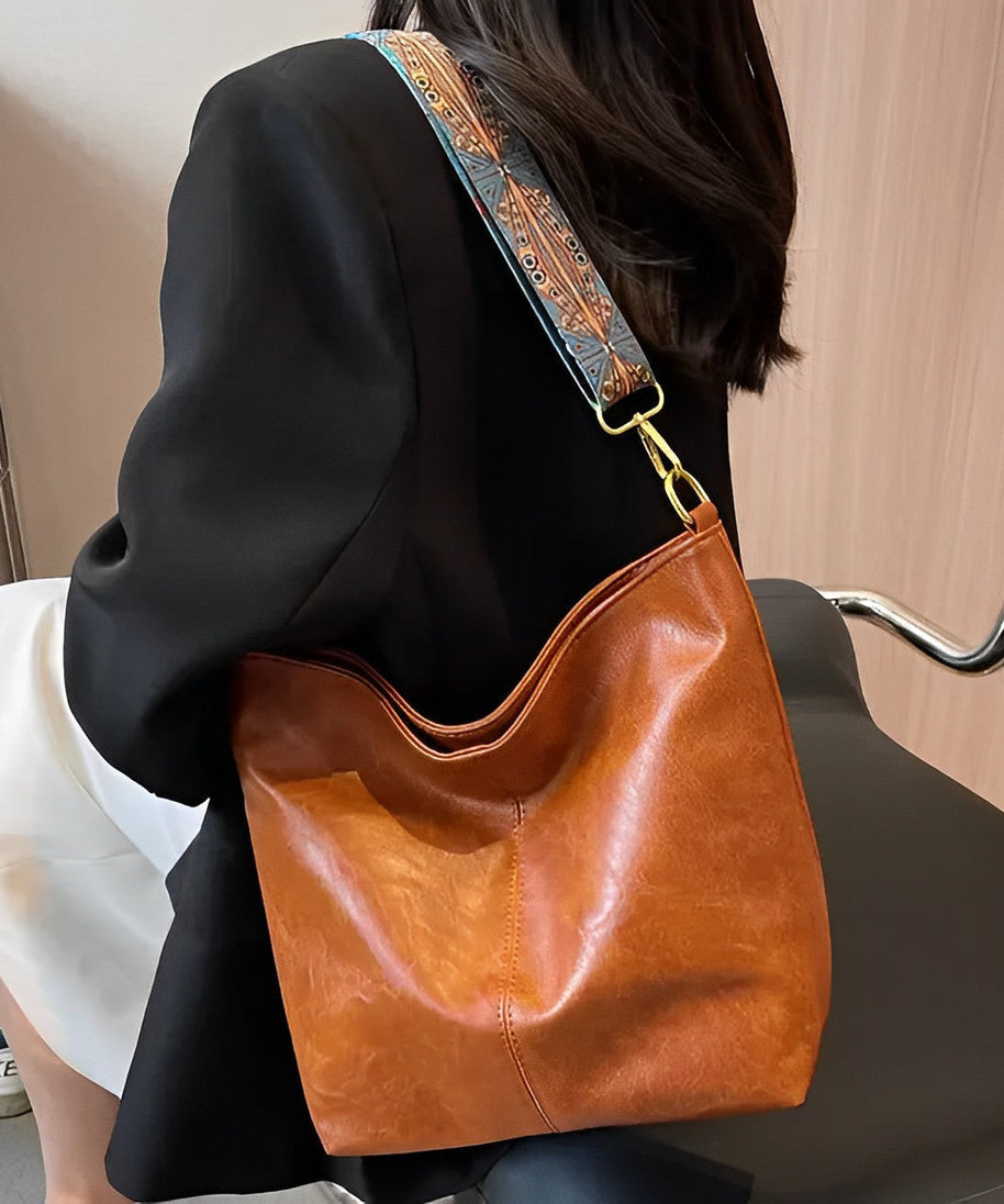 Castille Vegan Leather Crossbody Bag