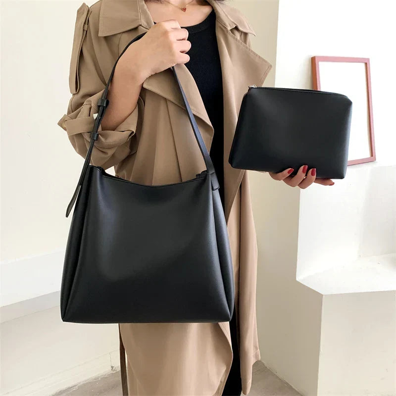 Maud Vegan Leather Hobo Bag