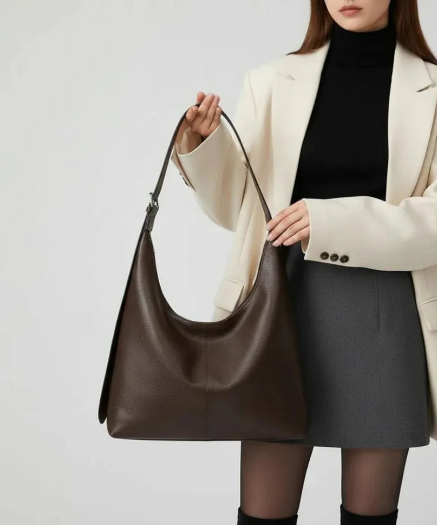 Siena Vegan Leather Hobo Bag