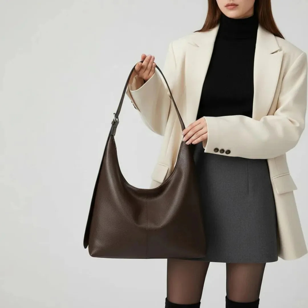 Siena Vegan Leather Hobo Bag