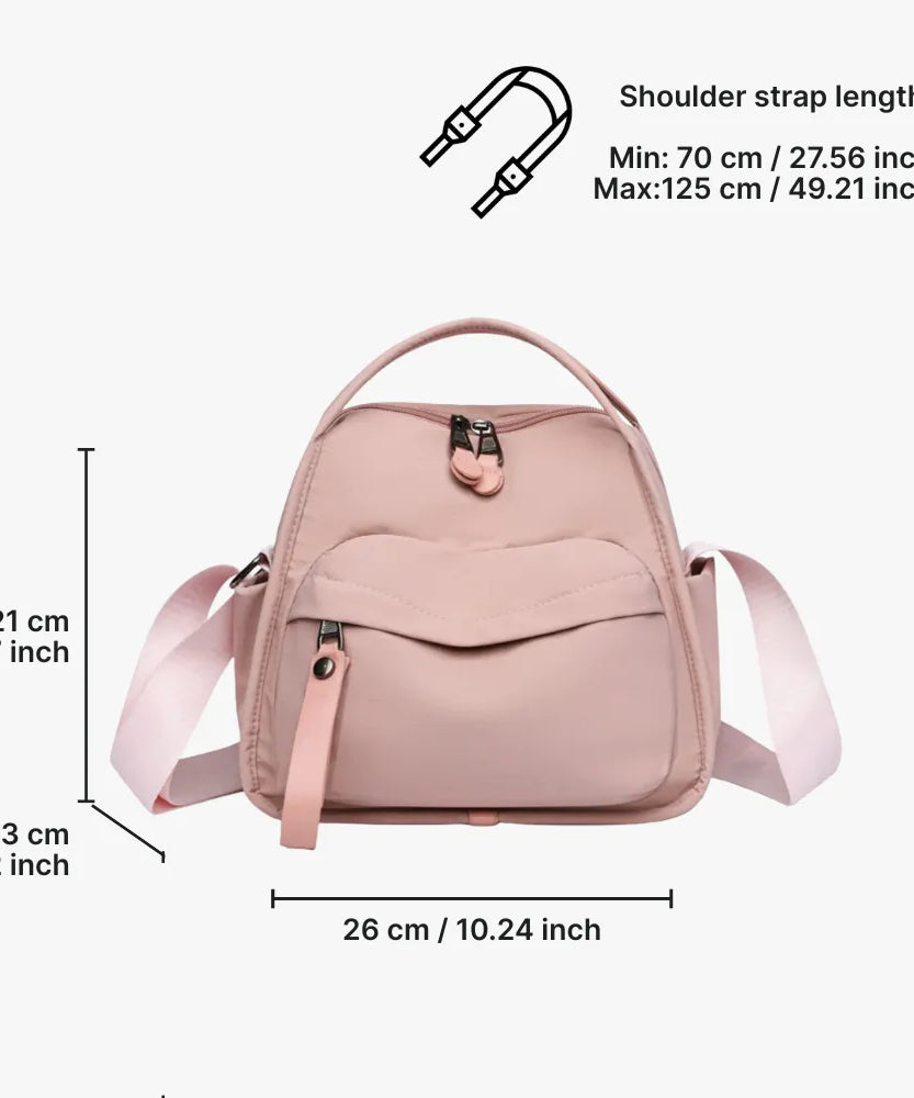 Lyona Vegan Leather Crossbody Bag