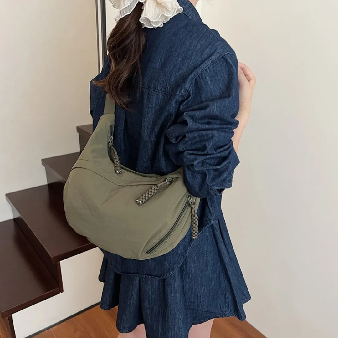Baia Vegan Leather Crossbody Bag