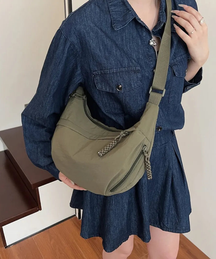 Baia Vegan Leather Crossbody Bag
