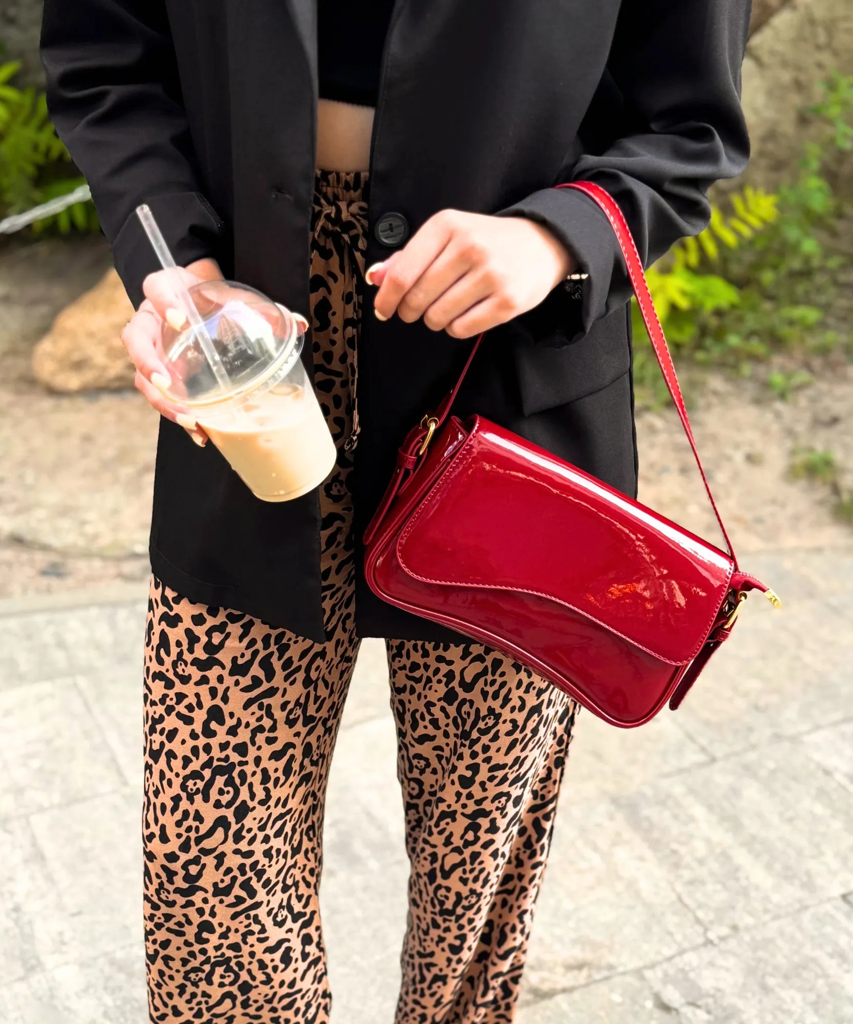 Sévrine Vegan Leather Crossbody Bag