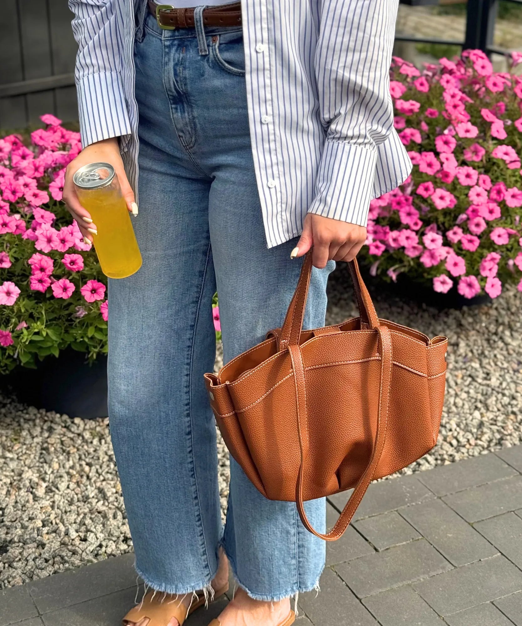 Adoria Vegan Leather Tote Bag