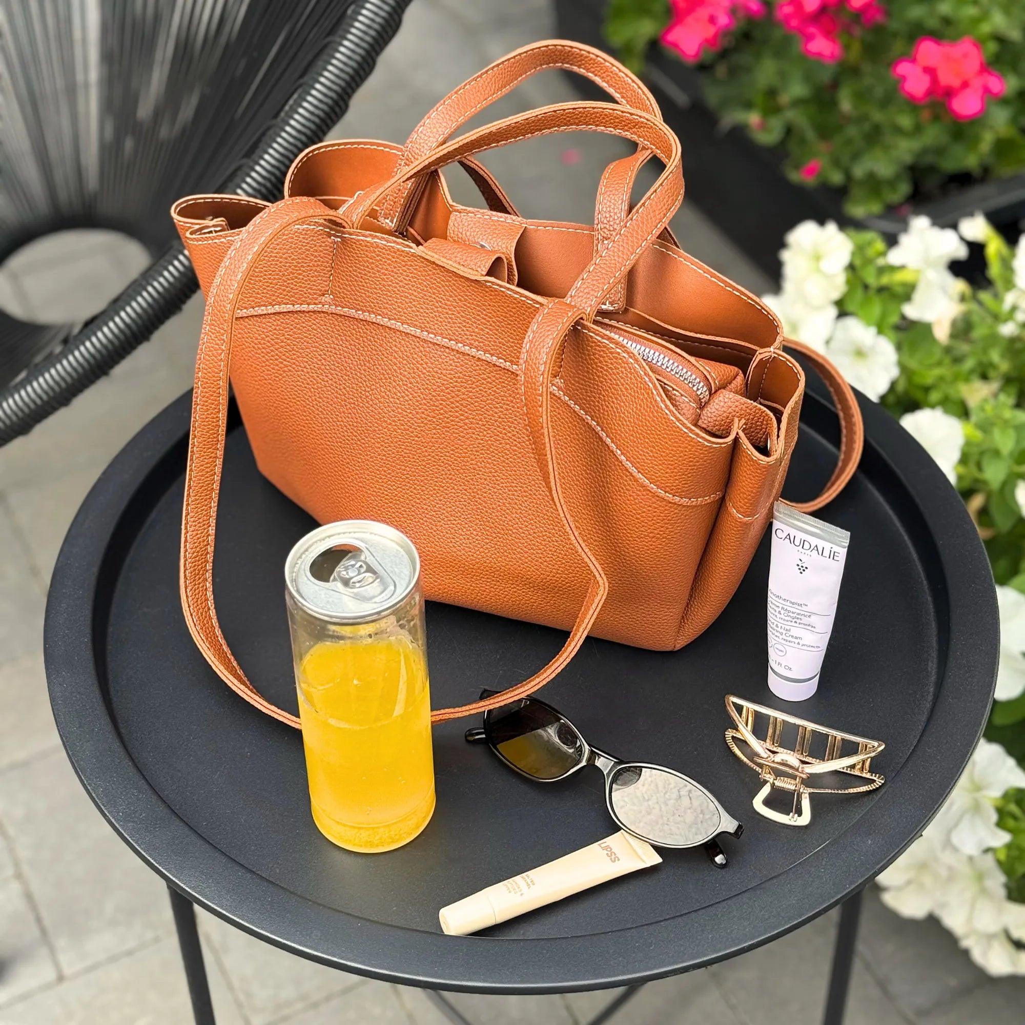 Adoria Vegan Leather Tote Bag