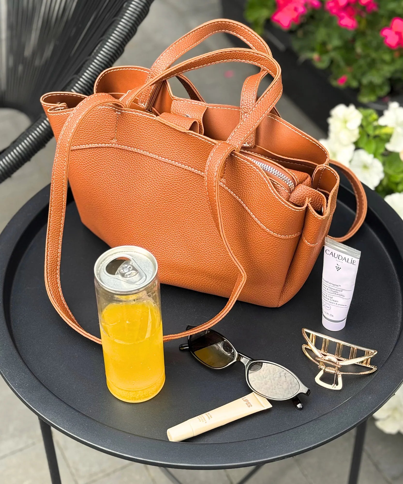 Adoria Vegan Leather Tote Bag