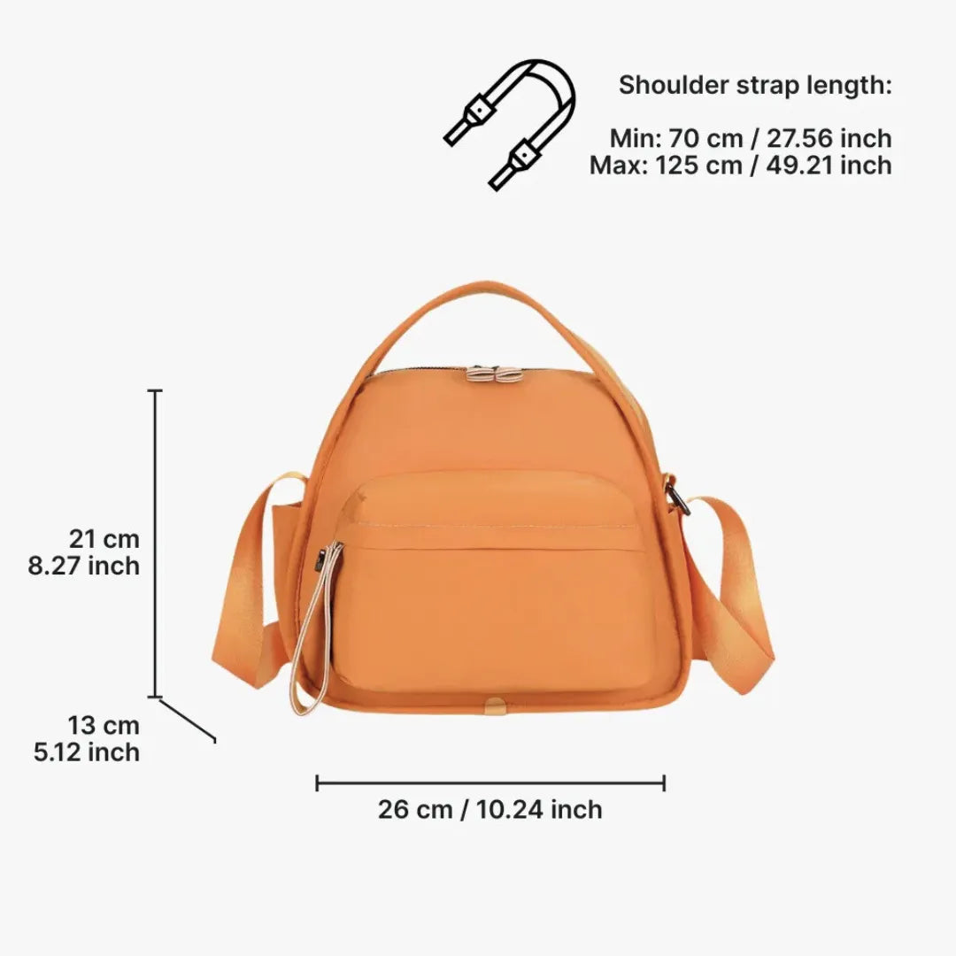 Lyona Vegan Leather Crossbody Bag