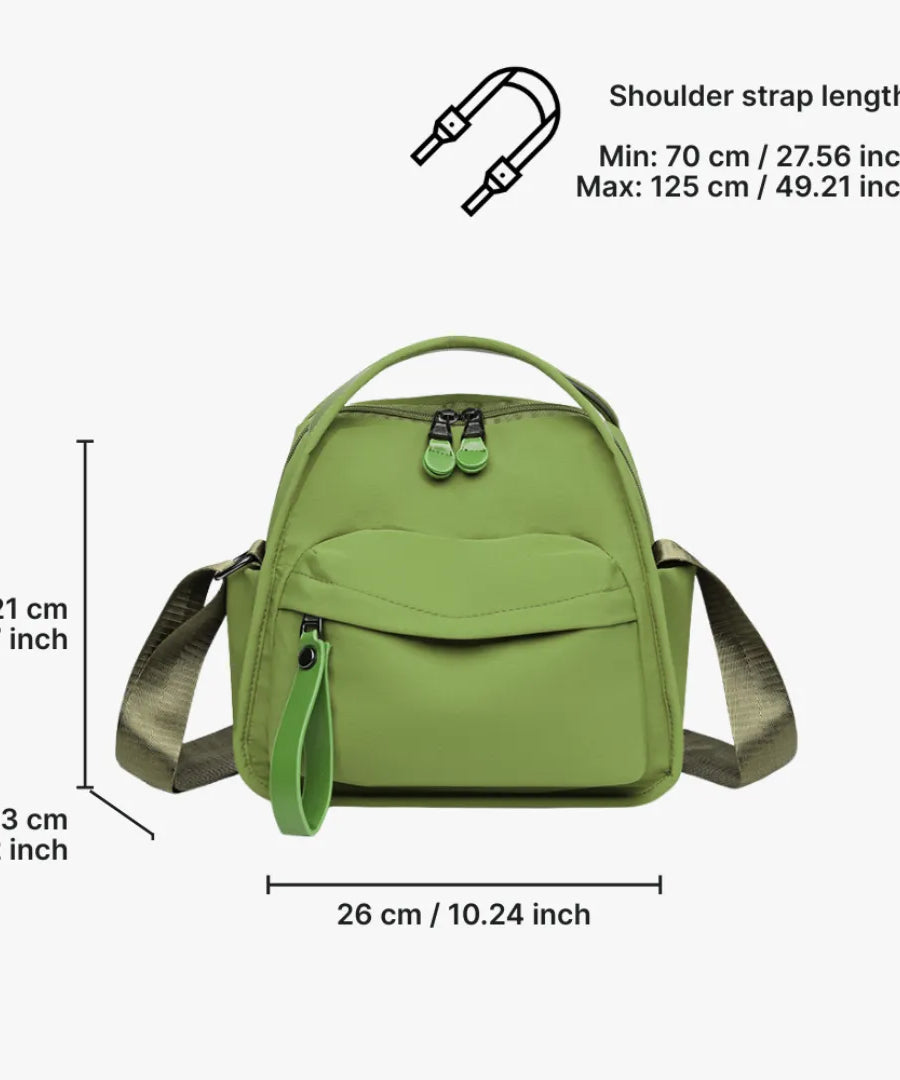 Lyona Vegan Leather Crossbody Bag