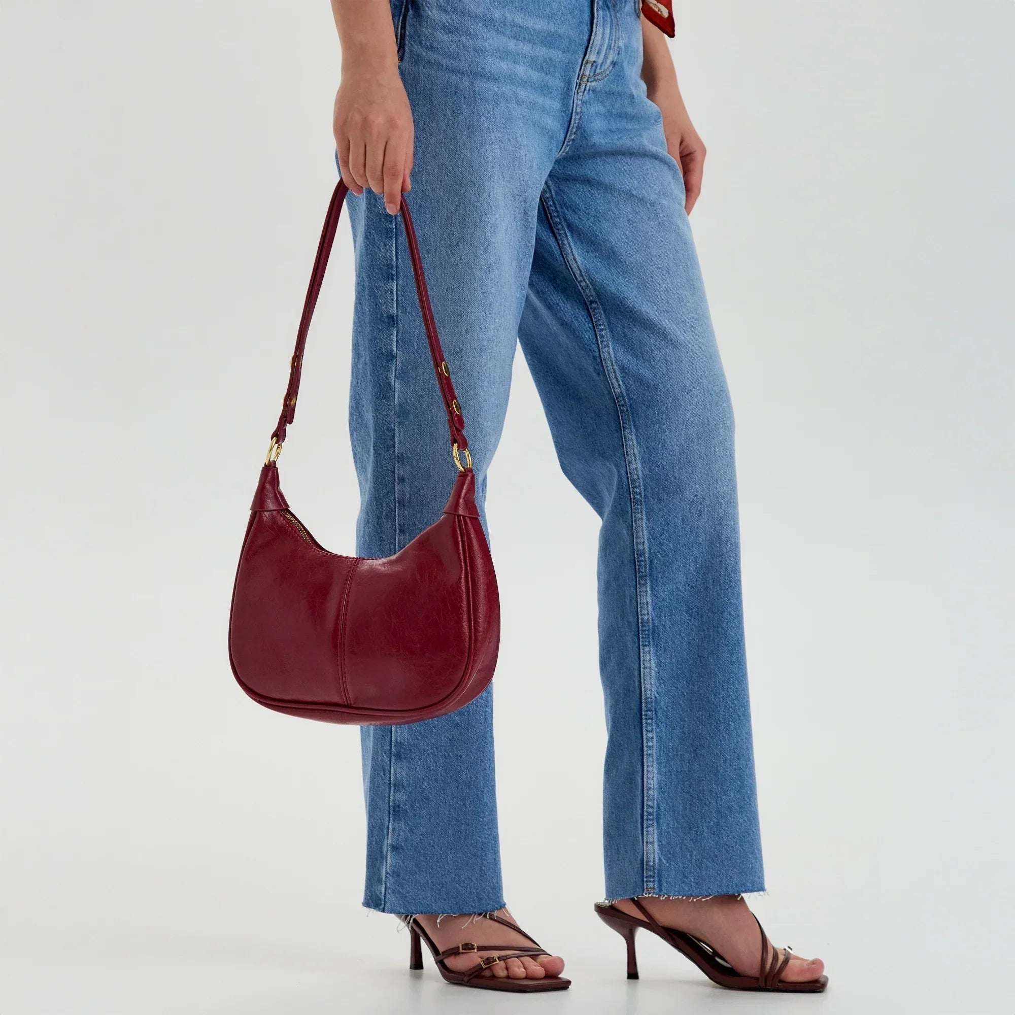 Baya Vegan Leather Crossbody Bag