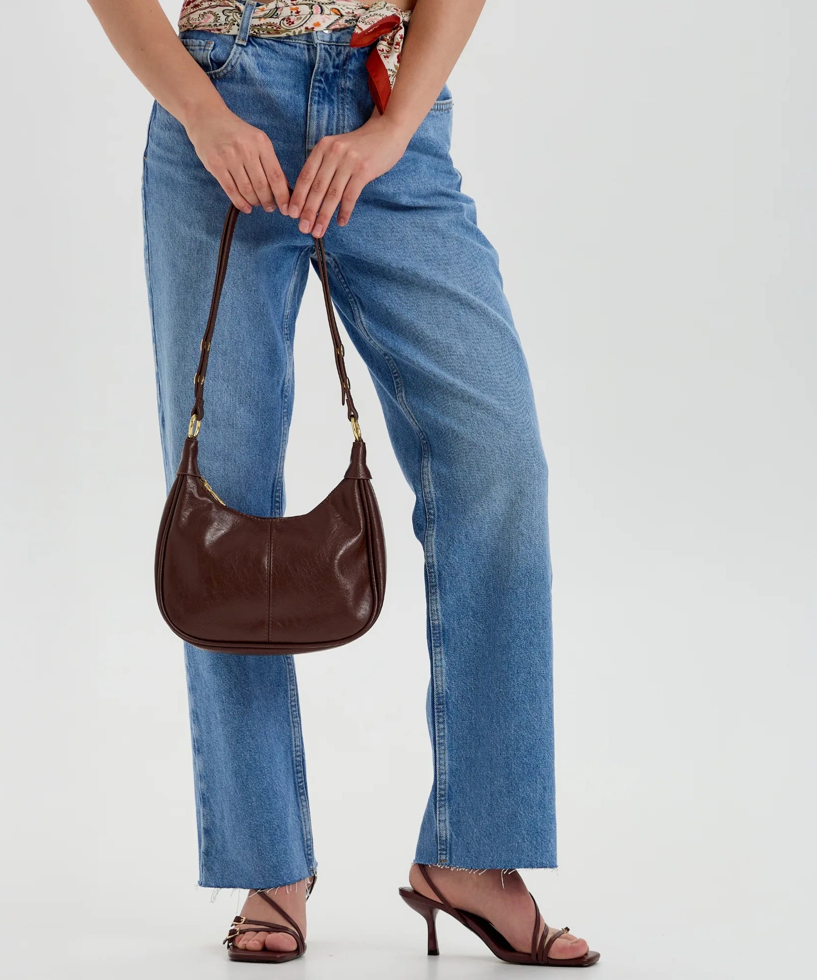 Baya Vegan Leather Crossbody Bag