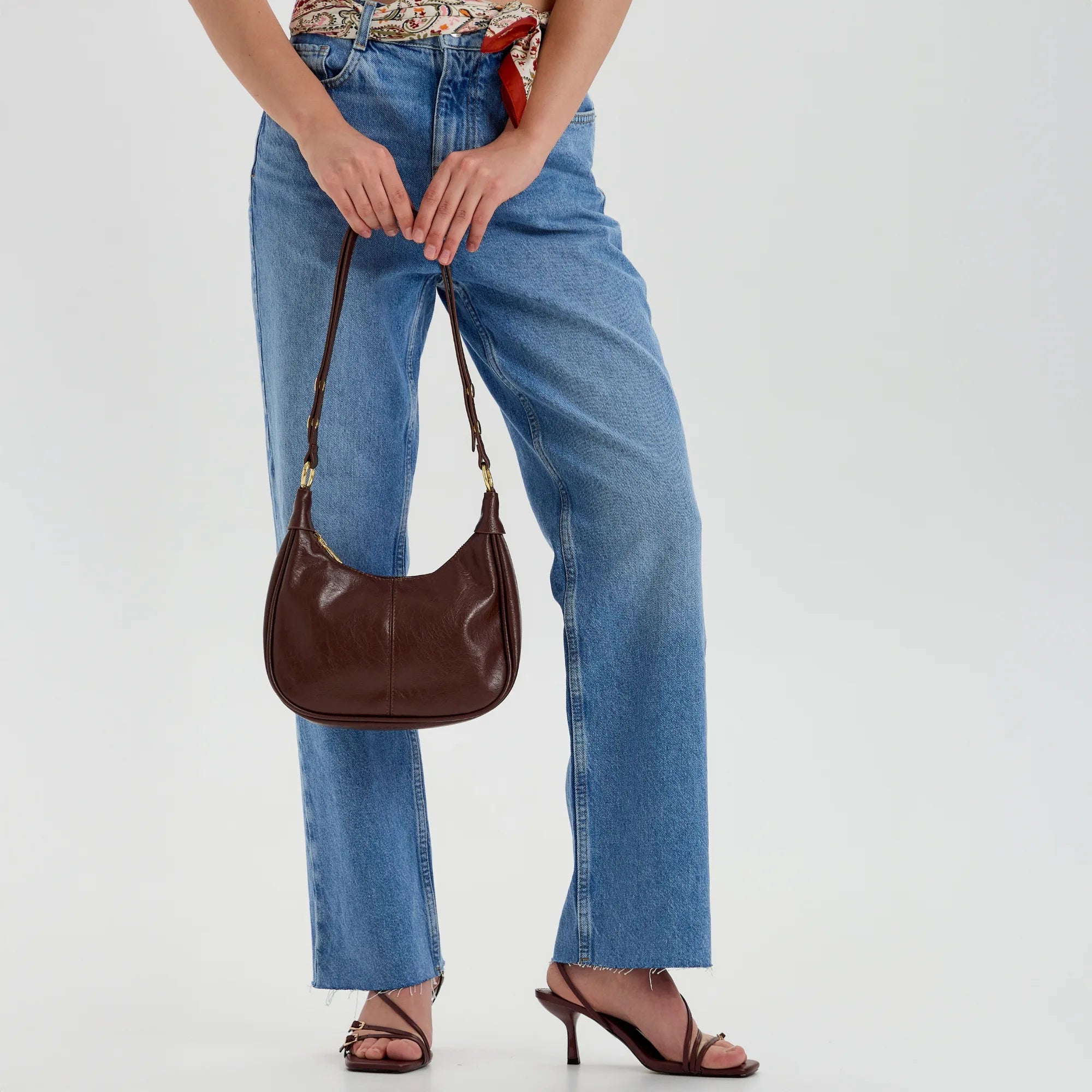 Baya Vegan Leather Crossbody Bag