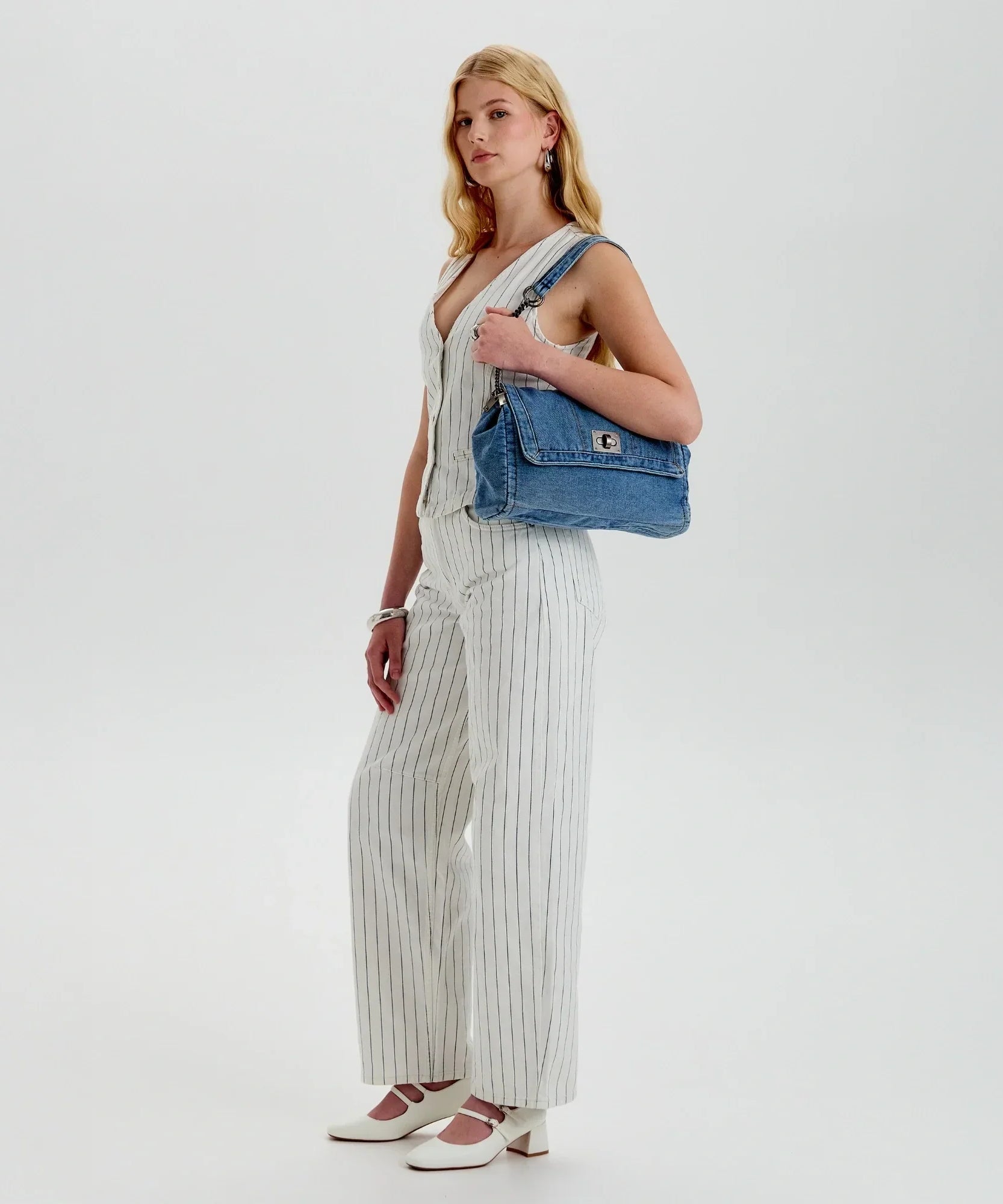 Elaya Vegan Leather Shoulder Bag
