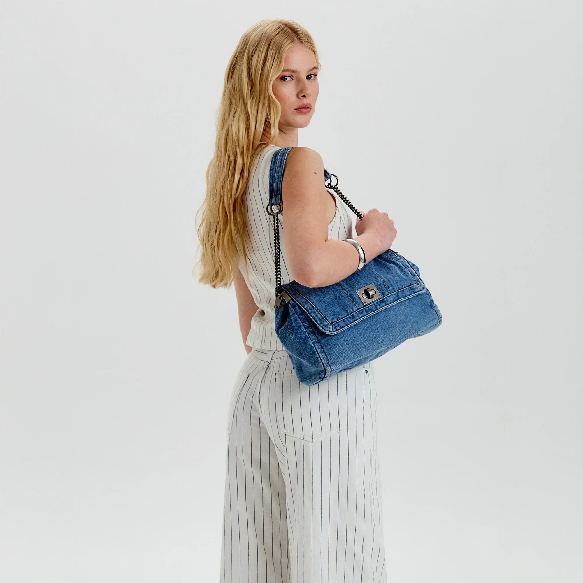 Elaya Vegan Leather Shoulder Bag