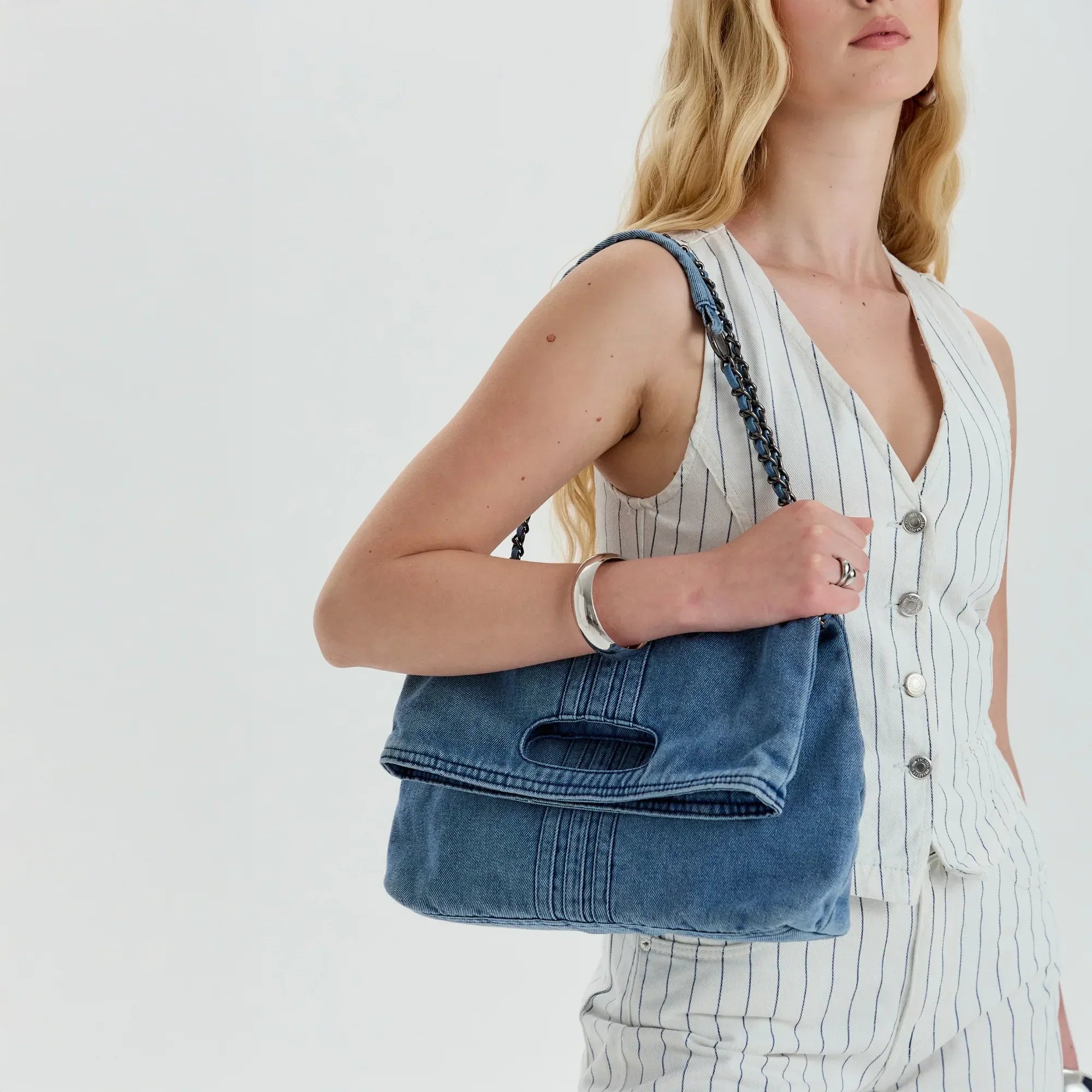 Jeana Vegan Leather Shoulder Bag