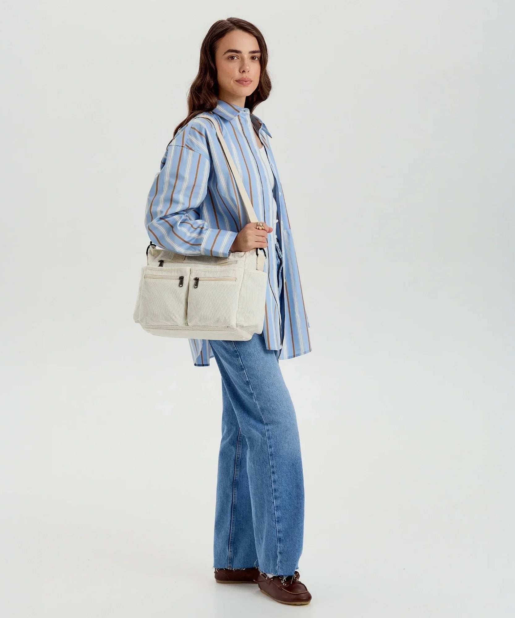 Kanna Vegan Leather Crossbody Bag