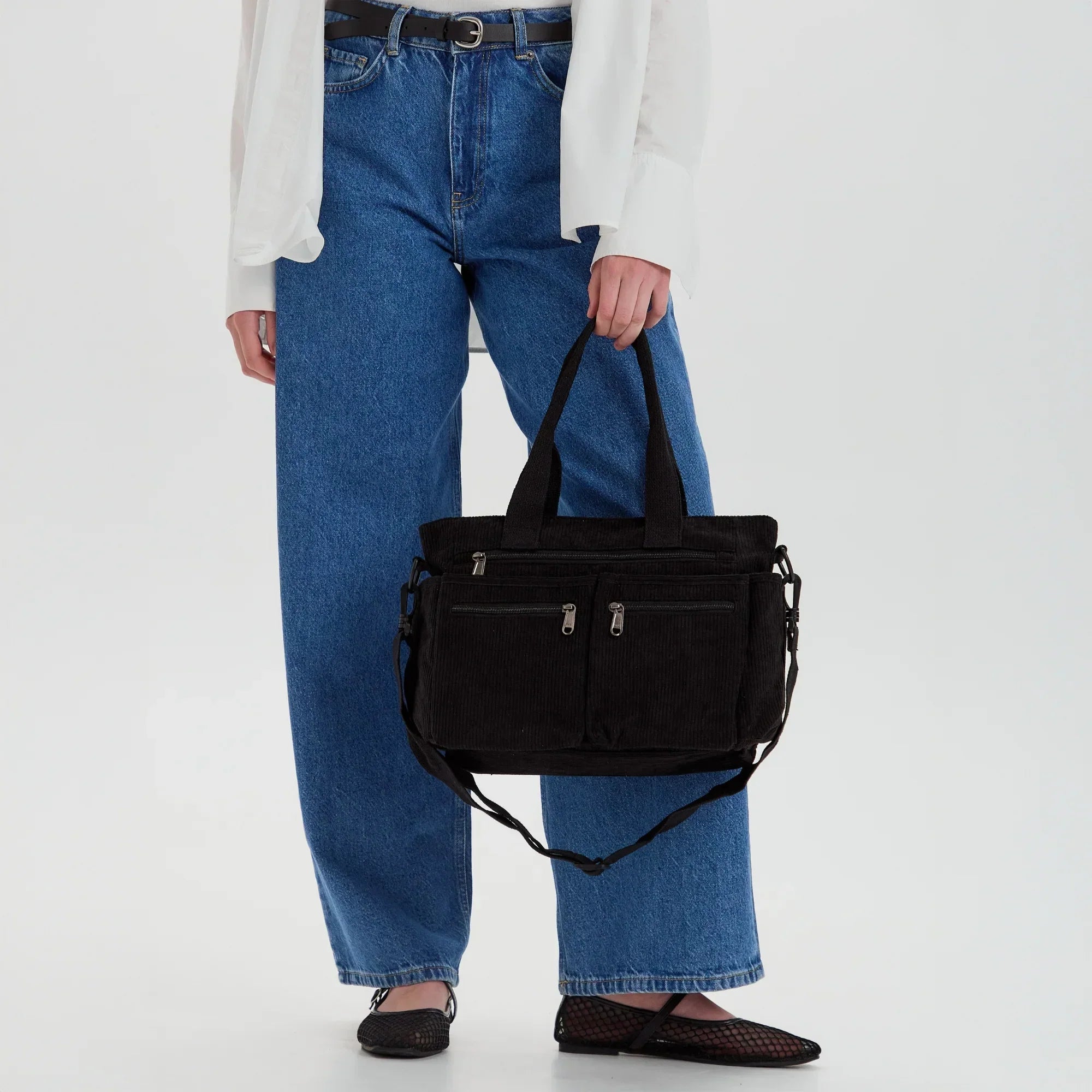 Kanna Vegan Leather Crossbody Bag