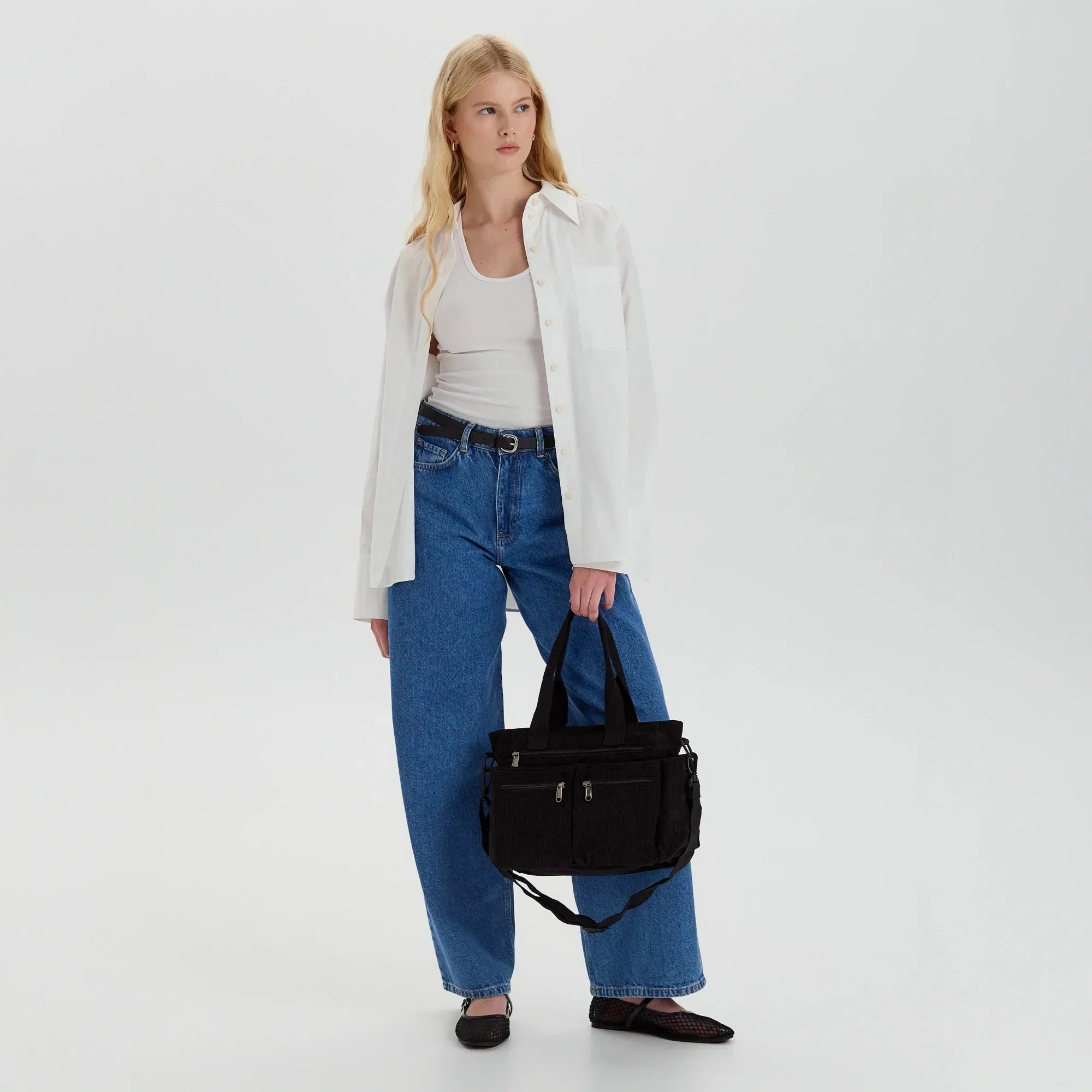 Kanna Vegan Leather Crossbody Bag