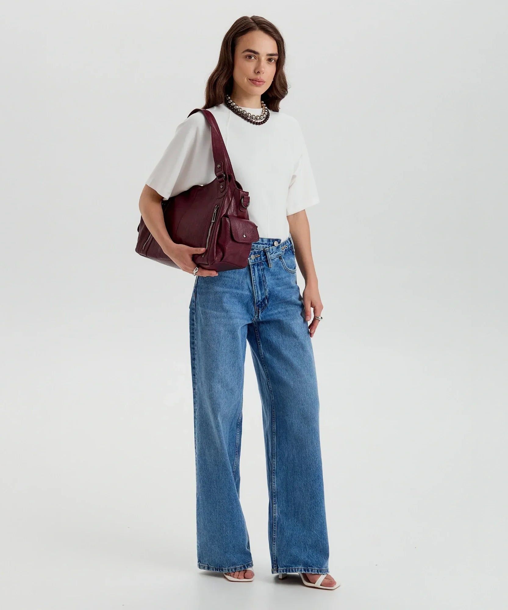 Launa Vegan Leather Crossbody Bag