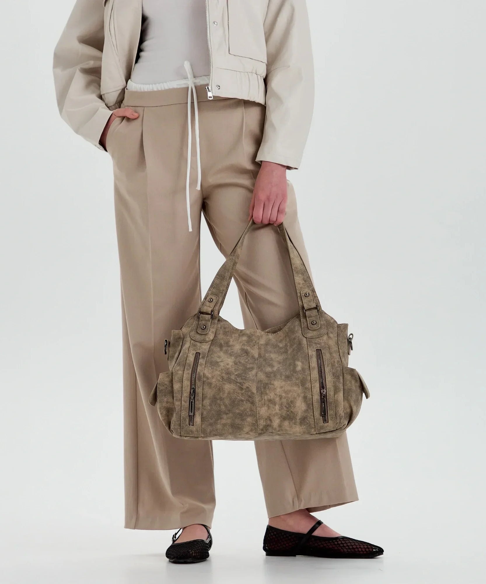 Launa Vegan Leather Crossbody Bag