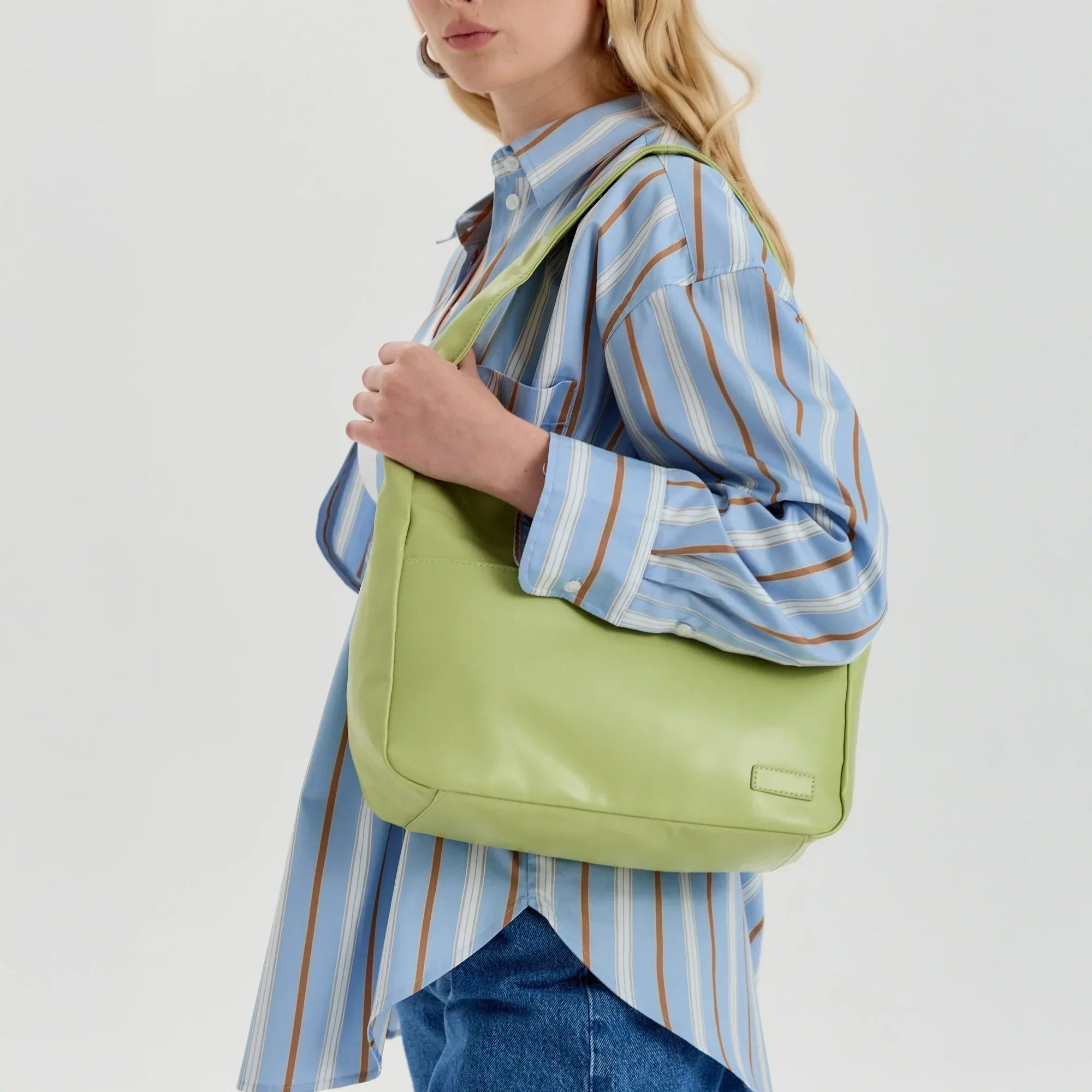 Lilya Vegan Leather Hobo Bag