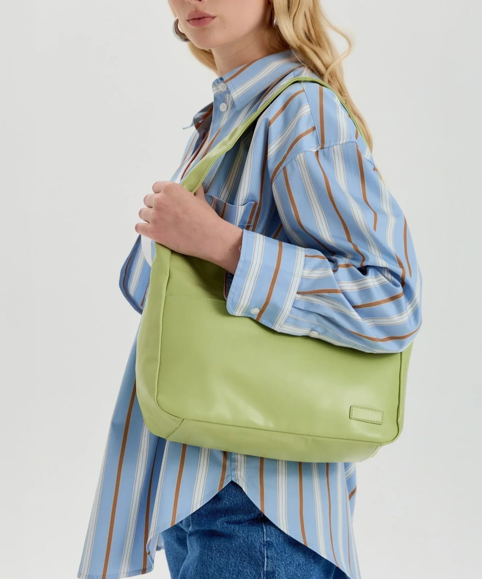 Lilya Vegan Leather Hobo Bag