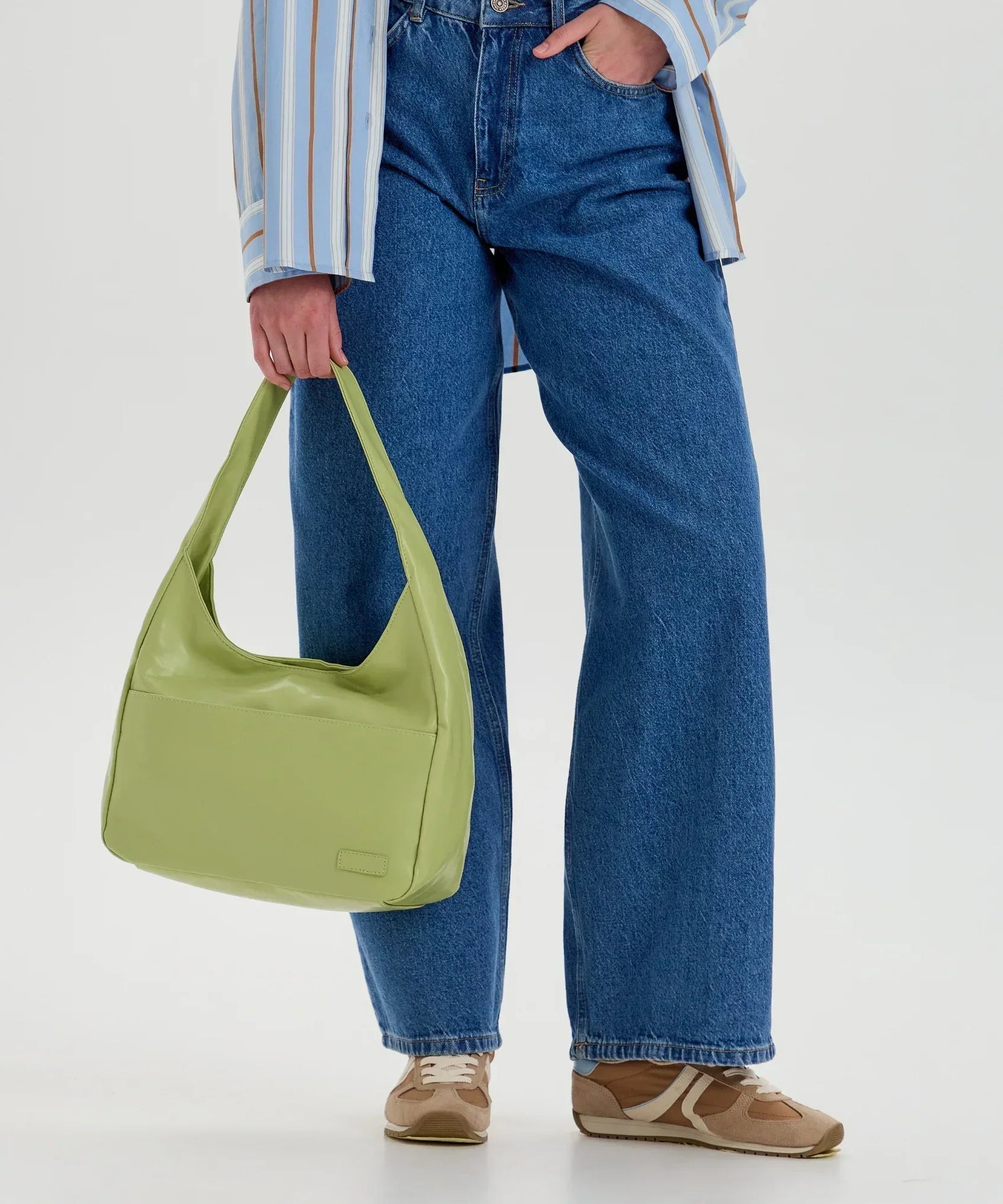 Lilya Vegan Leather Hobo Bag