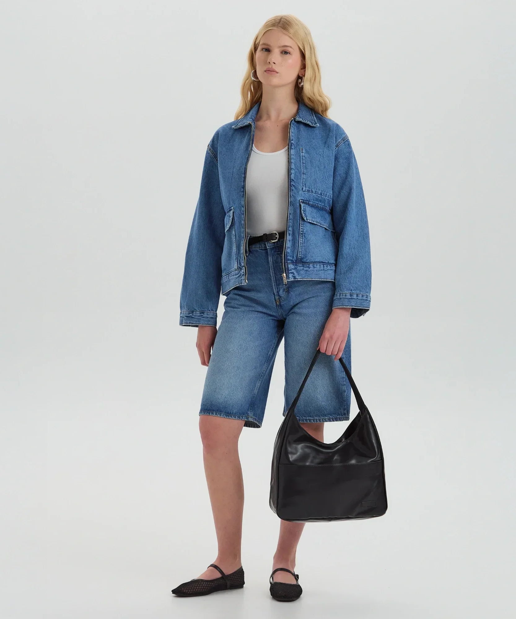 Lilya Vegan Leather Hobo Bag