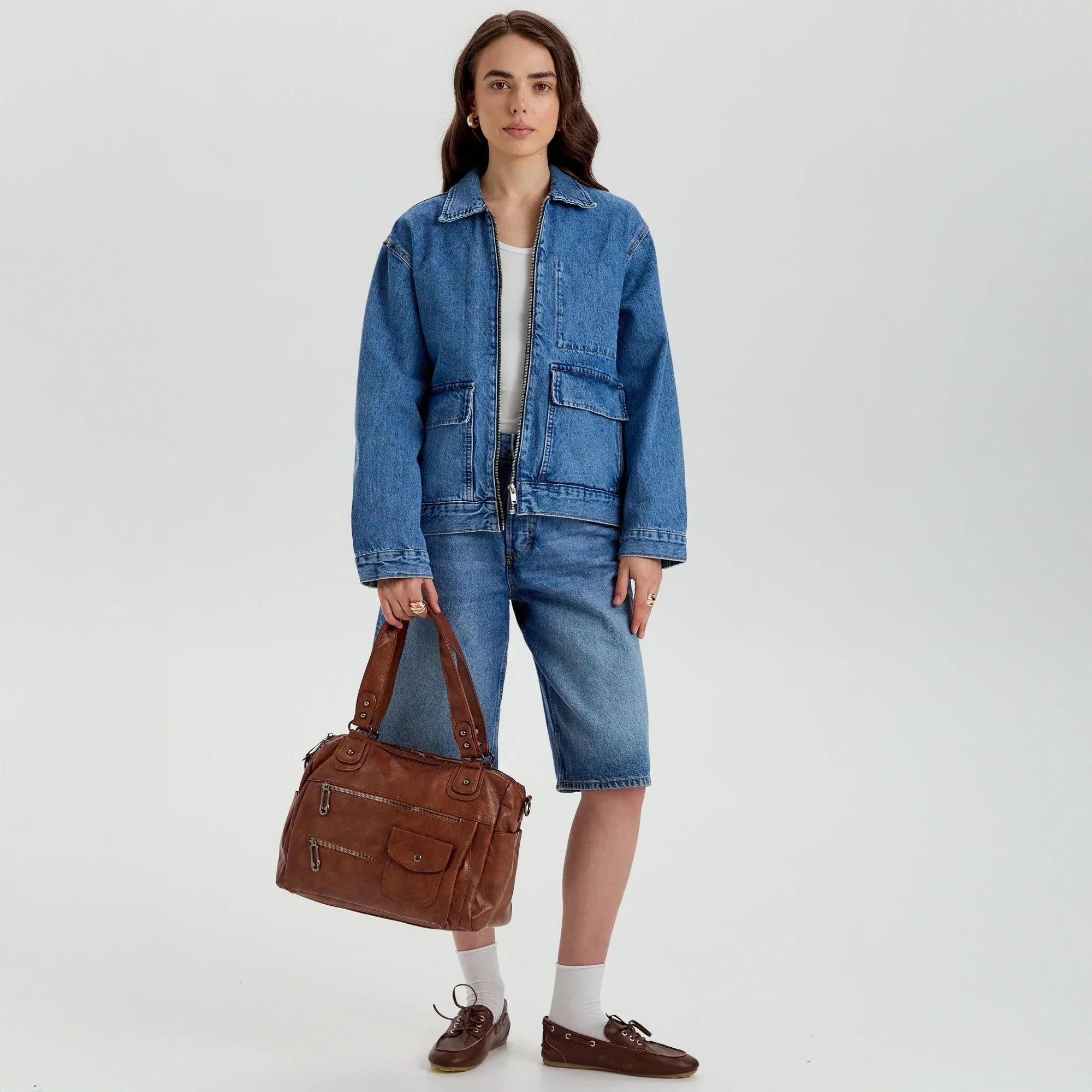 Vanéa Vegan Leather Crossbody Bag
