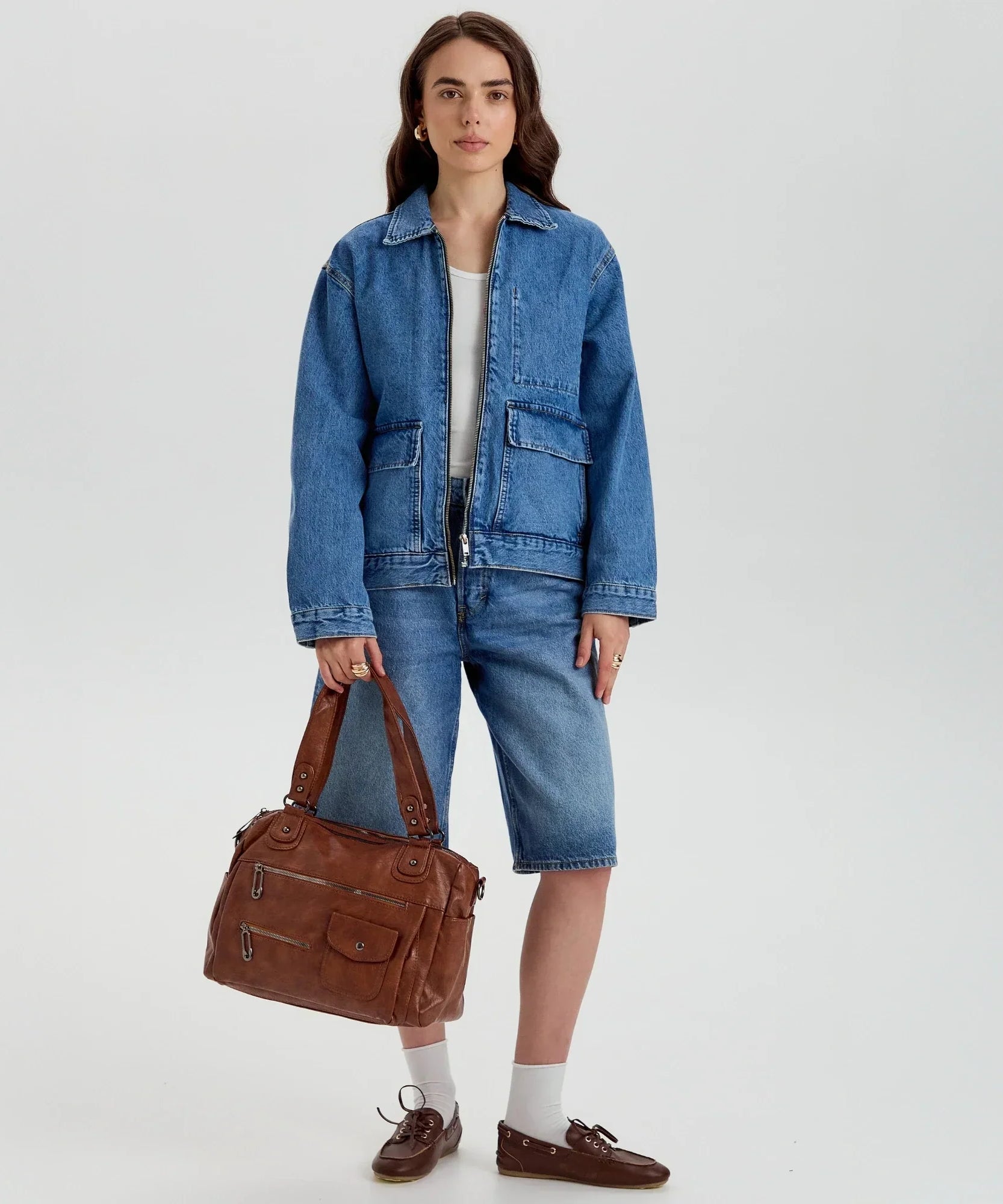 Vanéa Vegan Leather Crossbody Bag