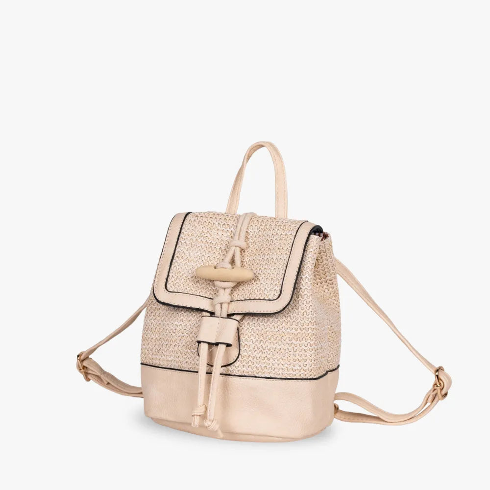 Octavienne Vegan Leather Backpack