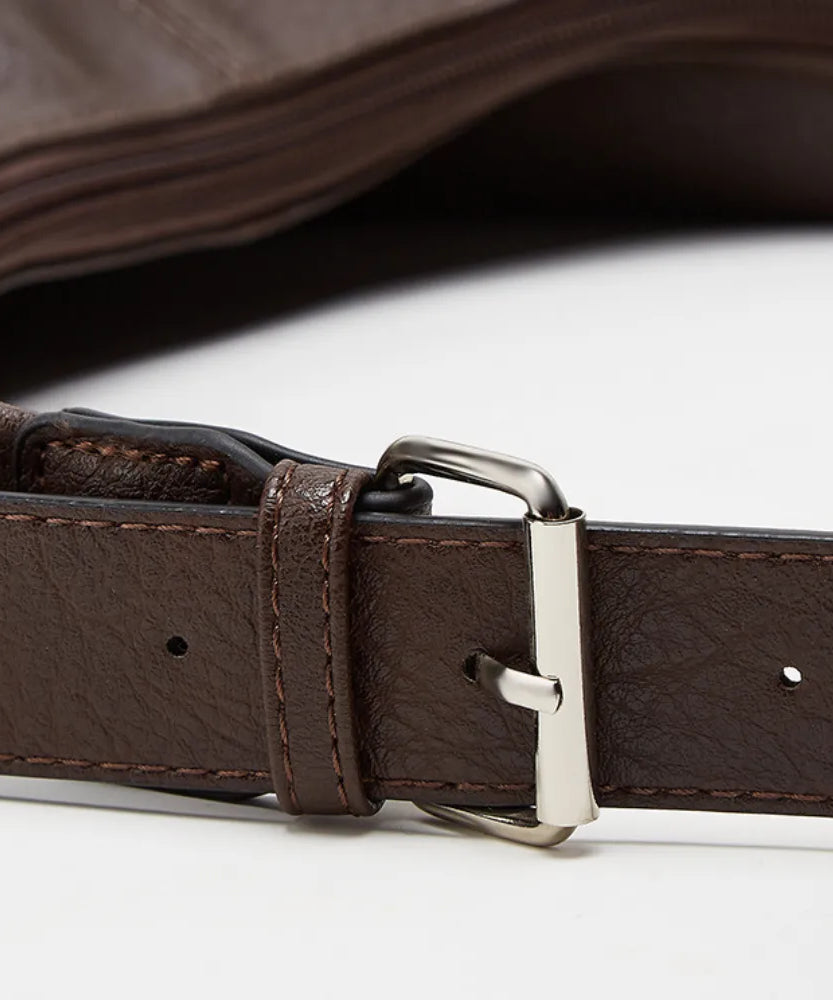 Siena Vegan Leather Hobo Bag