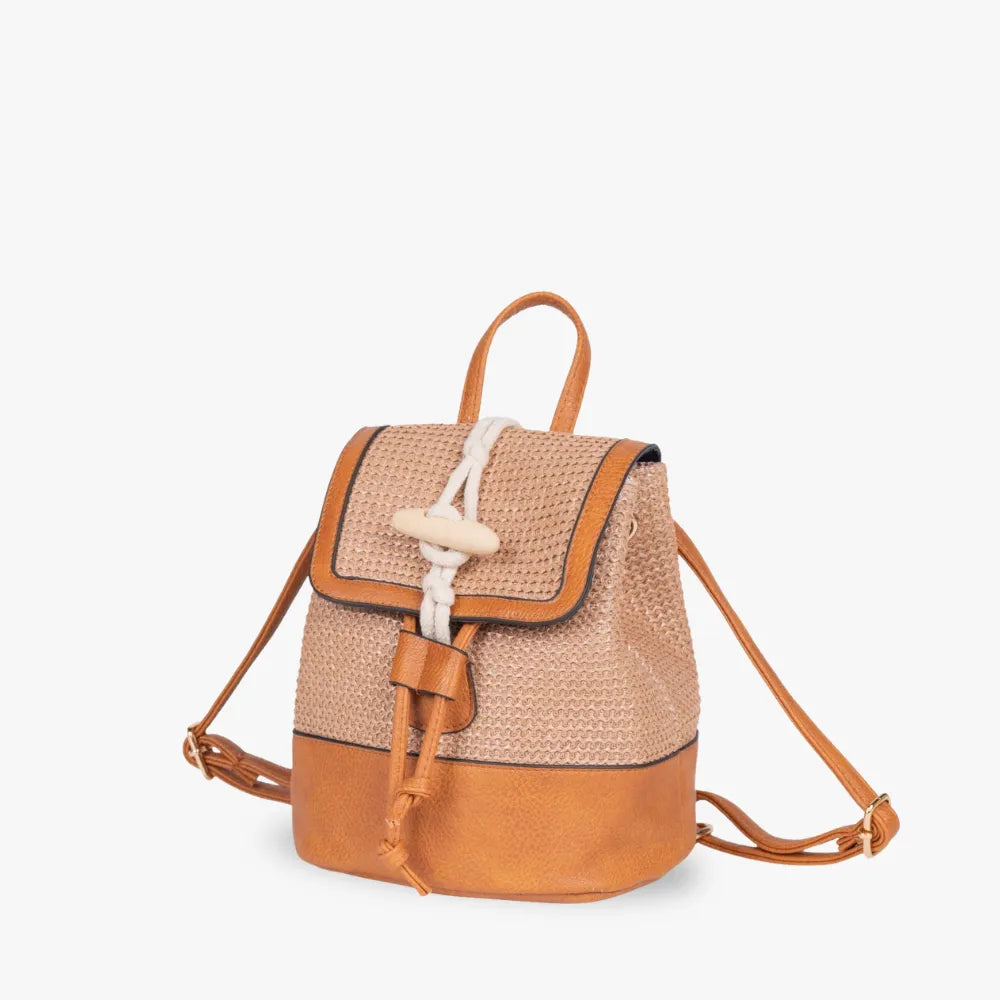 Octavienne Vegan Leather Backpack