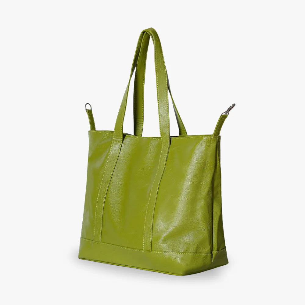 Persephone Vegan Leather Tote Bag
