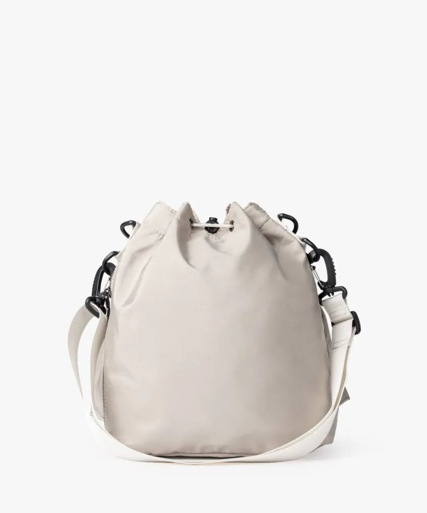 Bellance Vegan Leather Crossbody Bucket Bag