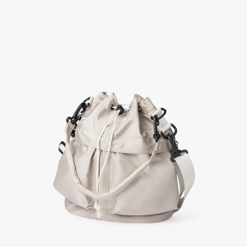 Bellance Vegan Leather Crossbody Bucket Bag