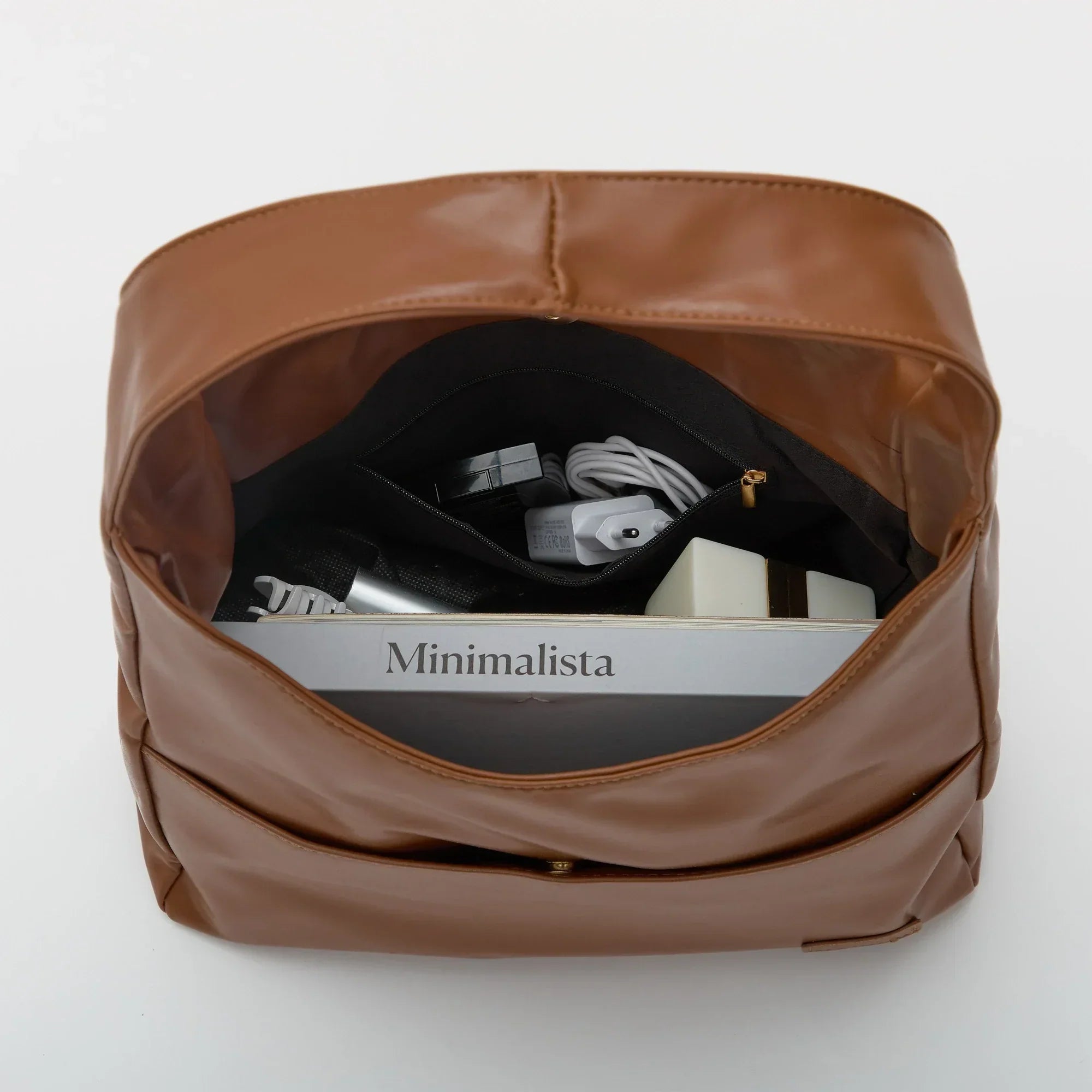 Lilya Vegan Leather Hobo Bag