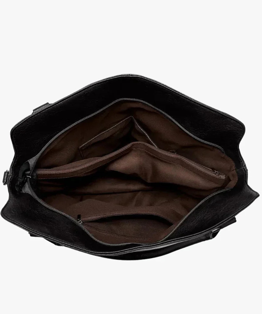 Théodora Vegan Leather Crossbody Bag