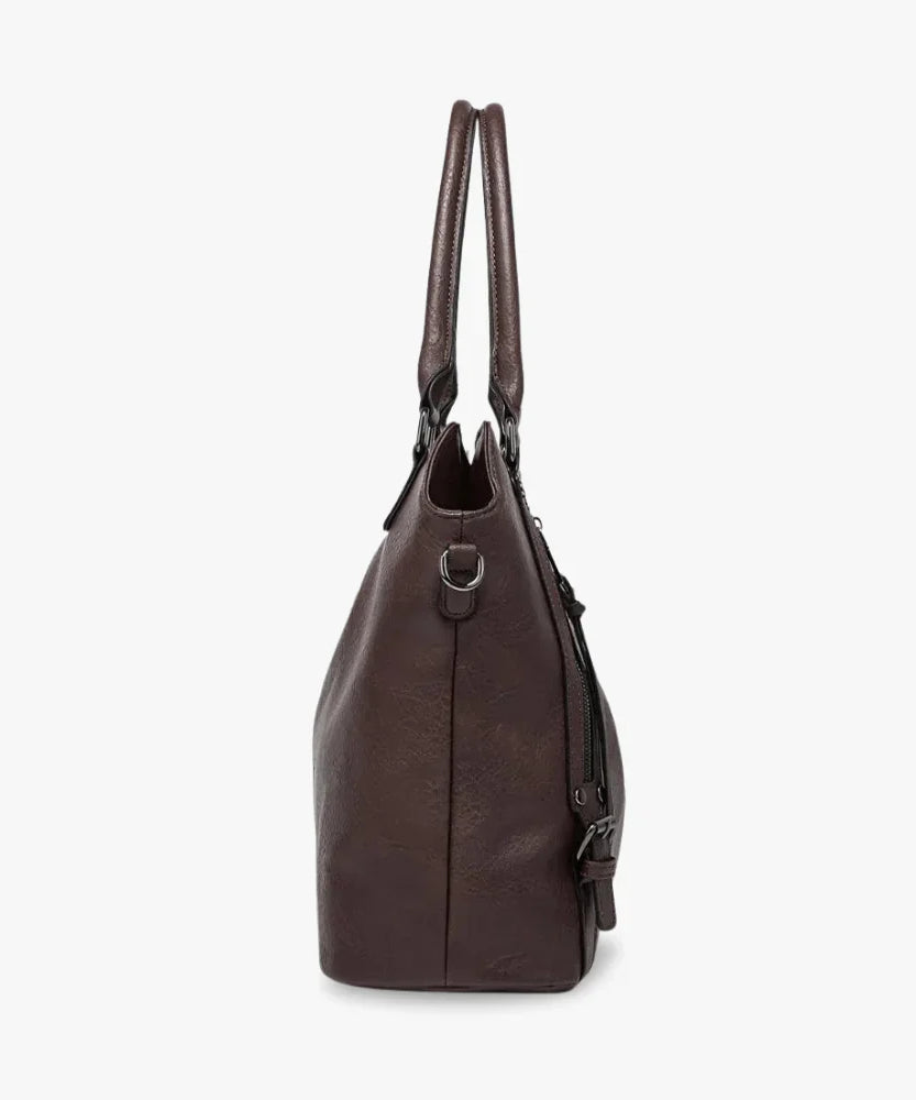 Théodora Vegan Leather Crossbody Bag