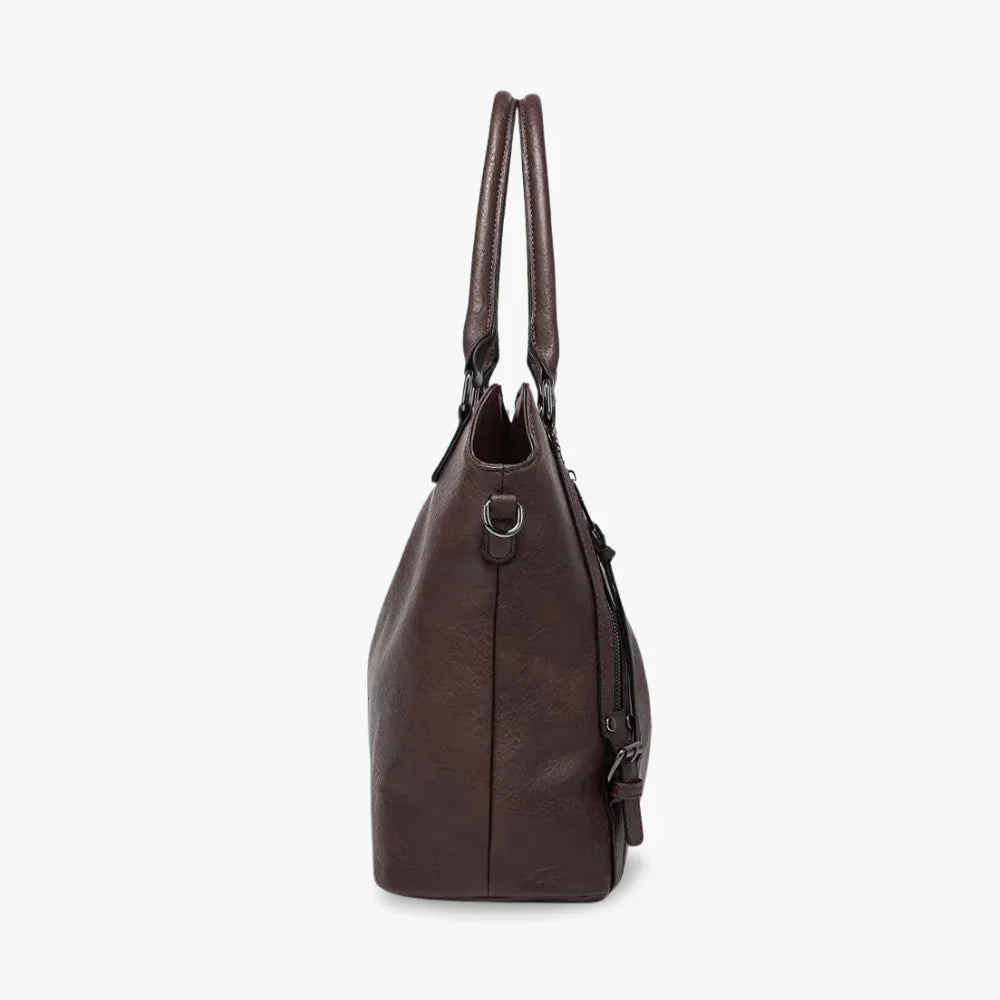 Théodora Vegan Leather Crossbody Bag