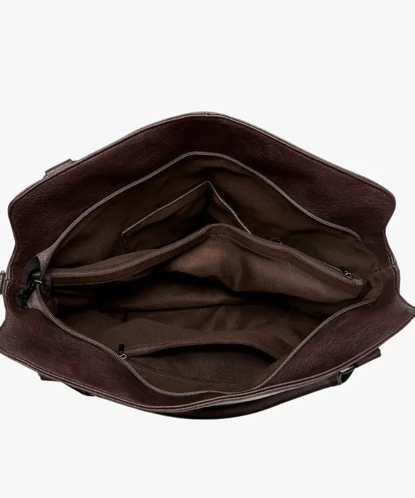 Théodora Vegan Leather Crossbody Bag